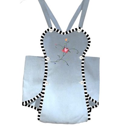 Baby Wrap Romper pattern PRINTED RIGHT ON FABRIC - Image 5