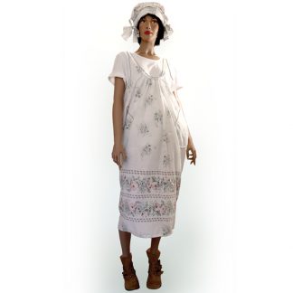 bustle back dress front