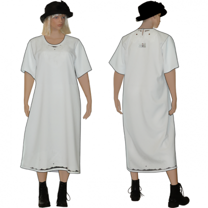 Faux Embroidered dress - Image 3