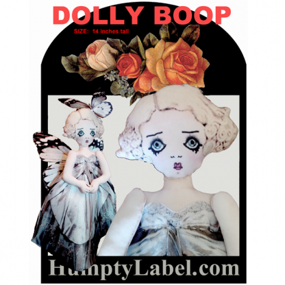 DOLLY BOOP Printed Doll cut-and-sew - Image 4